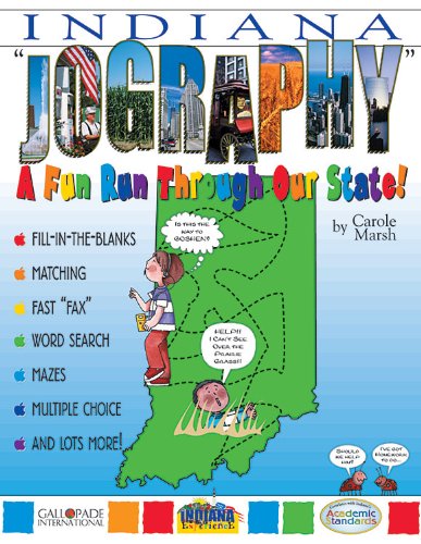 Stock image for Indiana "Jography" : A Fun Run Through Our State! for sale by Better World Books