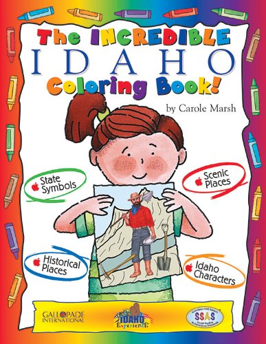 Imagen de archivo de The Incredible Idaho Coloring Book (The Idaho Experience) a la venta por Book Deals