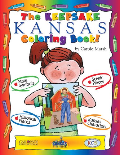 Stock image for The Keepsake Kansas Coloring Book (The Kansas Experience) for sale by Irish Booksellers