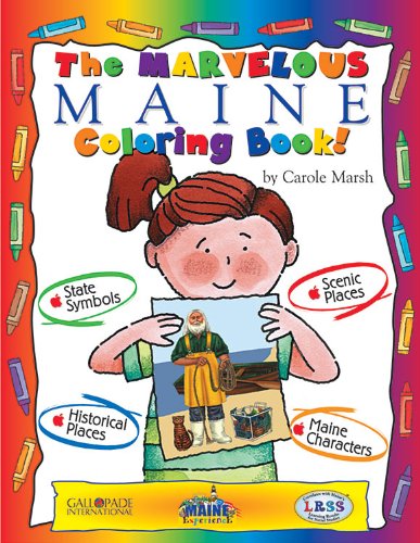 Imagen de archivo de The Marvelous Maine Coloring Book (The Maine Experience) a la venta por Ergodebooks