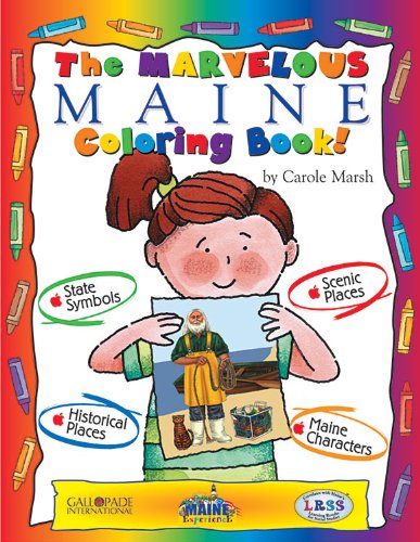 Stock image for The Marvelous Maine Coloring Book (The Maine Experience) for sale by GF Books, Inc.