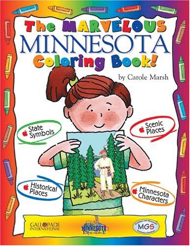 Stock image for The Marvelous Minnesota Coloring Book (The Minnesota Experience) for sale by GF Books, Inc.
