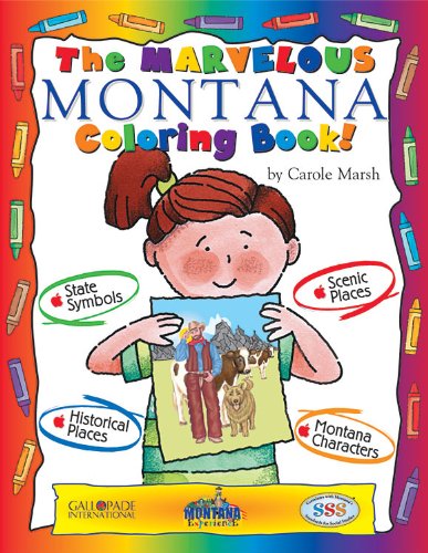 Imagen de archivo de The Marvelous Montana Coloring Book (The Montana Experience) a la venta por GF Books, Inc.