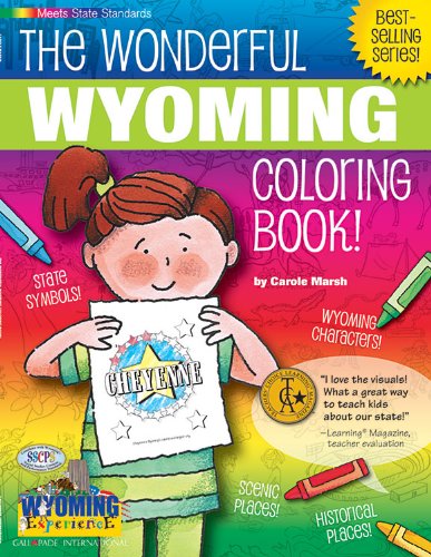 Imagen de archivo de The Wonderful Wyoming Coloring Book (The Wyoming Experience) a la venta por Ergodebooks