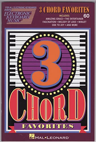 3 Chord Favorites (Easy Electronic Keyboard Music) (9780793501731) by Hal Leonard Corporation