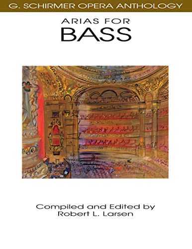 9780793504046: G. schirmer opera anthology - arias for bass