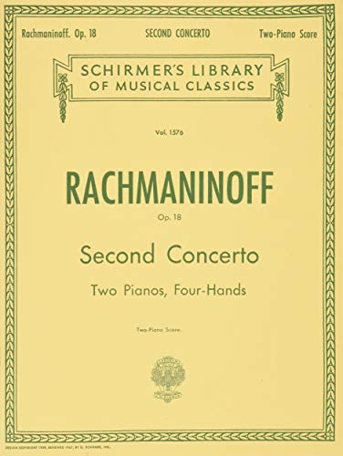 9780793505005: Concerto No. 2 in C Minor, Op. 18: Schirmer Library of Classics Volume 1576 National Federation of Music Clubs 2024-2028 Piano Duet (Schirmer's Library of Musical Classics)