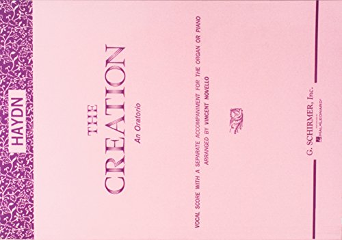 Beispielbild fr The Creation : Vocal Score for the Organ zum Verkauf von Better World Books