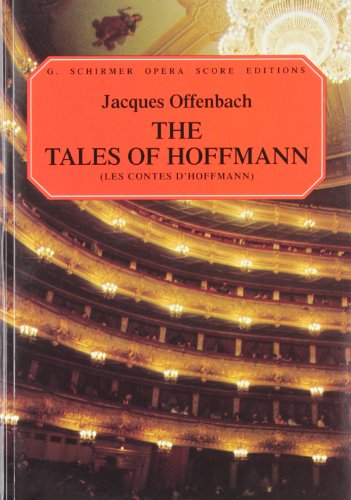 

Tales Of Hoffman Vocal Score Paper French English Les Contes