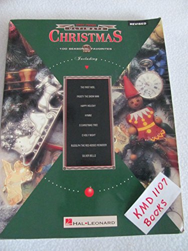 Imagen de archivo de Ultimate Christmas: 100 Seasonal Favorites: Easy Piano a la venta por Greenway