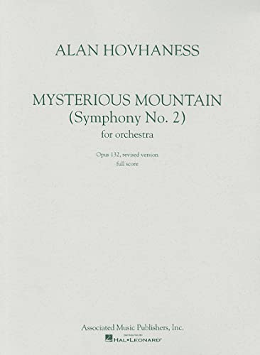 9780793510238: Alan hovhaness: symphony no.2 'mysterious mountain' op.132 (score): Full Score (Orchestra)