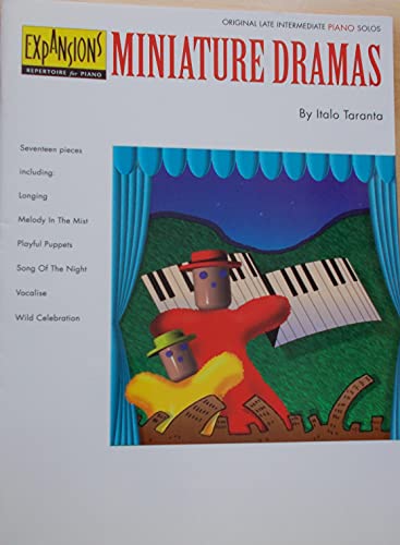 9780793510740: Expansions Miniature Dramas Original Late Intermediate Piano Solos 17 pieces