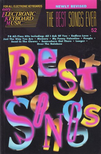 9780793512379: The Best Songs Ever 52: Easy Electronic Keyboard Music