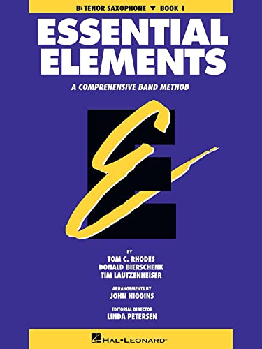 Beispielbild fr Essential Elements: A Comprehensive Band Method: B? Tenor Saxophone Book 1 zum Verkauf von OddReads