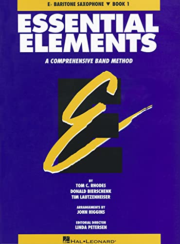 Stock image for Essential Elements: A Comprehensive Band Method - Eb Baritone Saxophone for sale by BookHolders