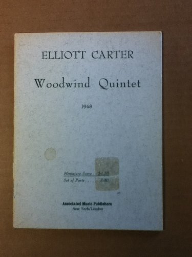 Stock image for Woodwind Quintet (1948) for sale by HPB-Emerald