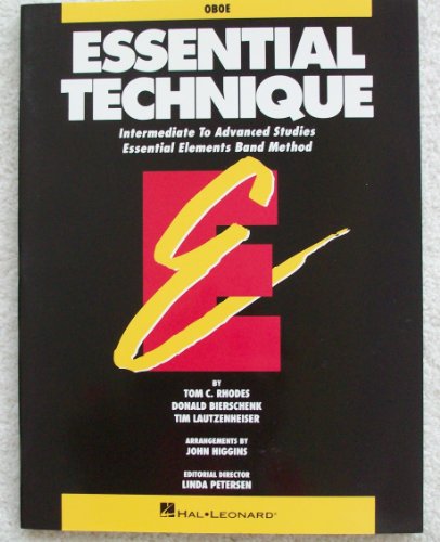 Imagen de archivo de Essential Technique - Oboe Intermediate to Advanced Studies (Book 3 Level) a la venta por ThriftBooks-Atlanta
