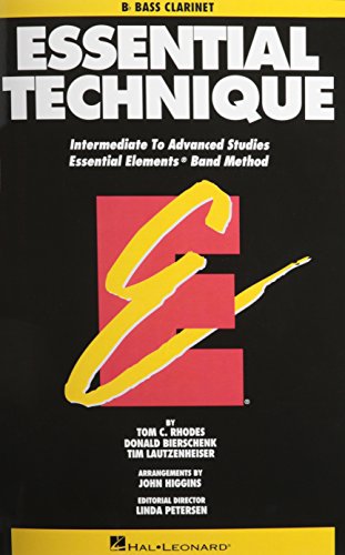 9780793518050: Essential Technique - BB Bass Clarinet Intermediate to Advanced Studies (Book 3 Level)