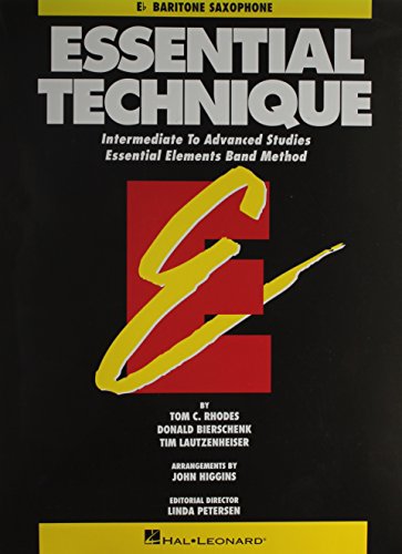 Imagen de archivo de Essential Technique - Eb Baritone Saxophone 3 Level) a la venta por ThriftBooks-Atlanta