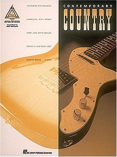 Stock image for Contemporary Country Guitar (Guitar Recorded Versions) for sale by BooksRun