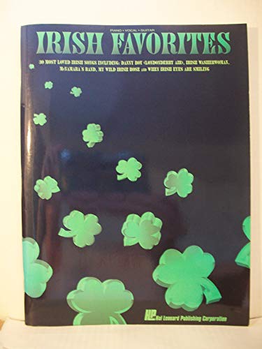 9780793521760: Irish favorites piano, voix, guitare: Piano, Vocal, Guitar