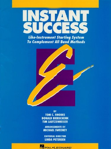 9780793524822: Instant Success: Like-Instrument Starting System To Complement All Band Methods (Complete Percussion)