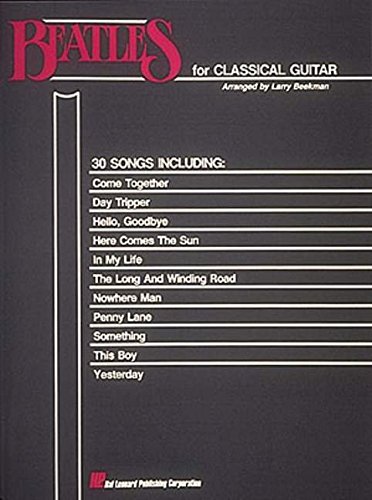 9780793525270: Beatles for Classical Guitar: Guitar Solo [Lingua inglese]