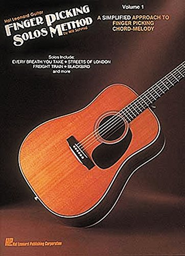 Stock image for Hal Leonard Guitar Finger Picking Solos Method: Volume 1 for sale by Ergodebooks