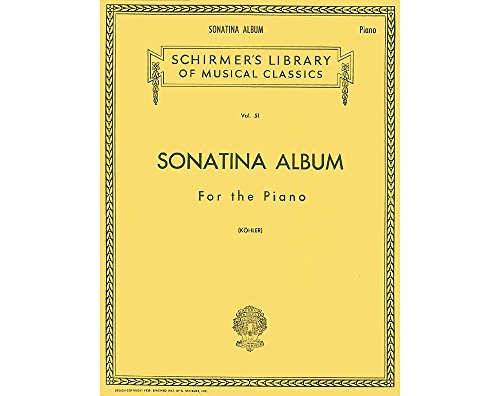 9780793525539: Sonatina Album: Schirmer Library of Classics Volume 51 Piano Solo (Schirmer's Library of Musical Classics)