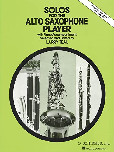 Imagen de archivo de Solos for the Alto Saxophone Player: With Piano Accompaniment (Schirmers Solos) a la venta por Bulk Book Warehouse