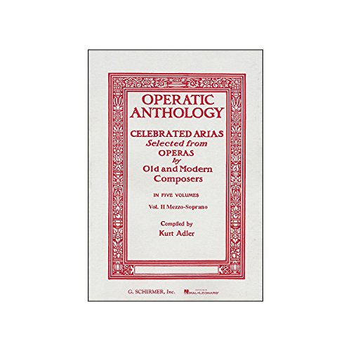 9780793525874: Operatic Anthology, Vol. 2: Mezzo-Soprano and Alto