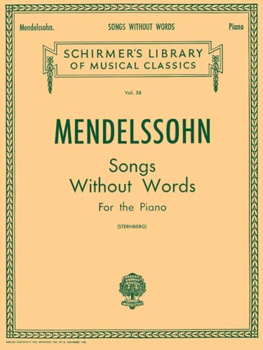 

Songs Without Words : Piano Solo