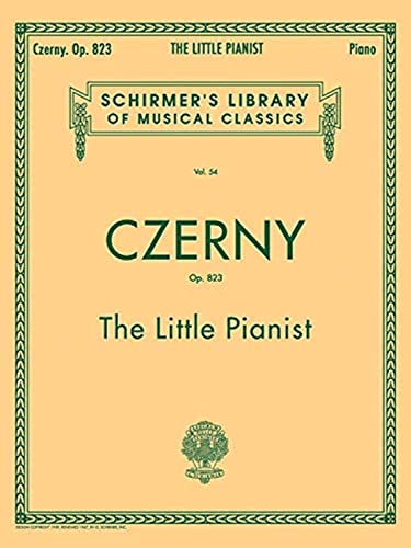 Beispielbild fr Little Pianist, Op. 823 (Complete): Piano Solo (Schirmer's Library of Musical Classics) zum Verkauf von Ergodebooks