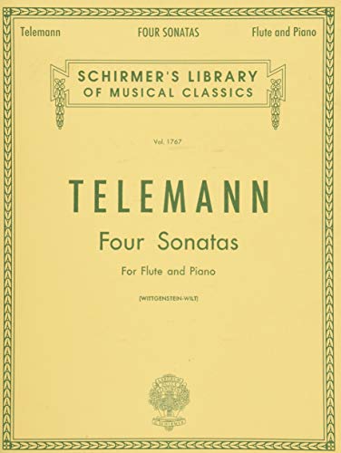 Beispielbild fr Four Sonatas For Flute and Piano, Vol. 1767 zum Verkauf von Blindpig Books