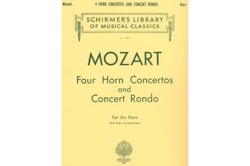 9780793526109: Four Horn Concertos and Concert Rondo: Kv 412 , 417 , 447 , 495 and 371