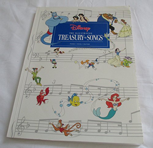 Beispielbild fr Disney: The Illustrated Treasury of Songs : Piano, Vocal, Guitar zum Verkauf von Books From California