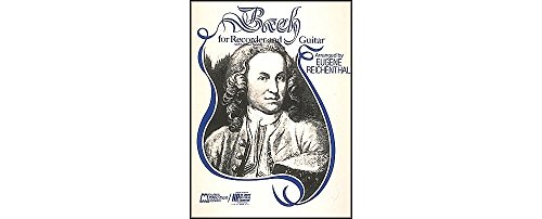 9780793527069: Bach for soprano or tenor recorder and guitar