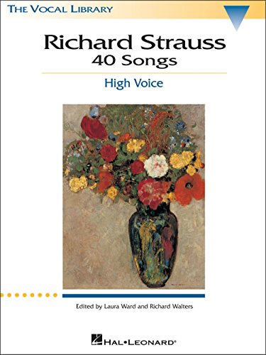 9780793529353: Richard Strauss 40 Songs: High Voice (Vocal Library)