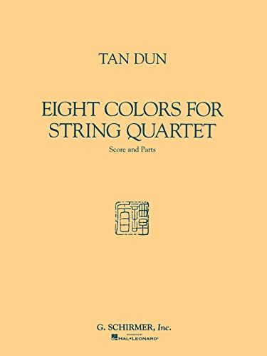 9780793530229: Eight Colors for String Quartet: Score and Parts