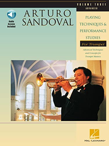 9780793530342: Arturo Sandoval - Playing Techniques & Performance Studies for Trumpet - Volume 3 Book/Online Audio