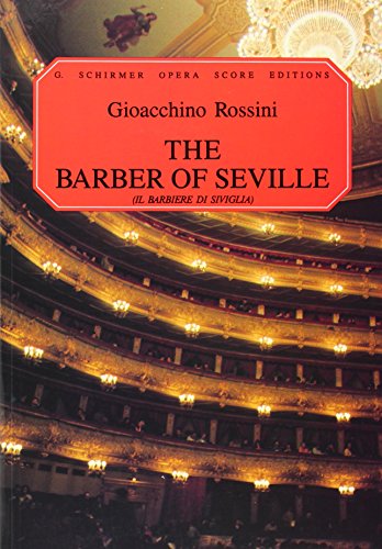 The Barber of Seville: IL Barbiere di Siviglia: Vocal Score (9780793531080) by [???]