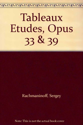 9780793531646: Tableaux Etudes, Opus 33 & 39