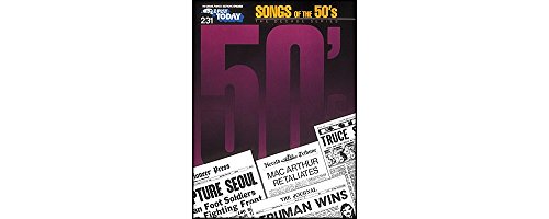 Beispielbild fr Songs of the 50's zum Verkauf von Better World Books: West