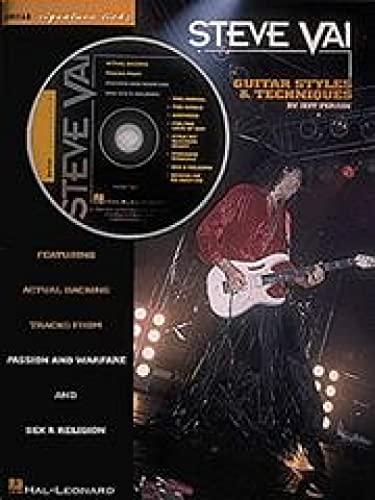 9780793533909: Signature Licks: Steve Vai: Guitar Styles & Techniques