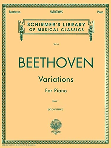 9780793535804: Variations - Book 1: Schirmer Library of Classics Volume 6 Piano Solo