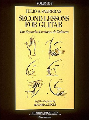 Imagen de archivo de Second Lesson for Guitar - Volume 2 : (English Text) a la venta por HPB-Diamond
