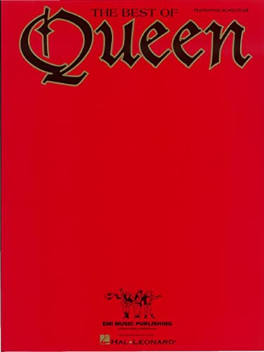 The Best of Queen Piano, Vocal and Guitar Chords