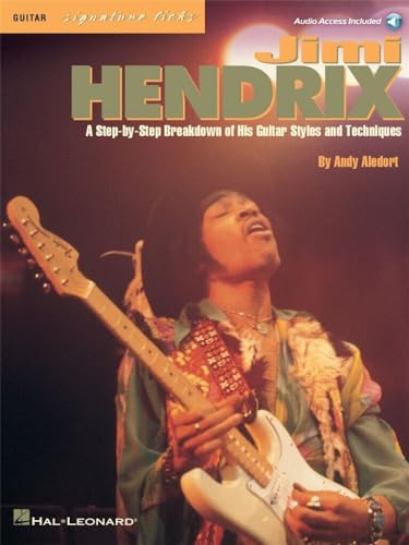 Beispielbild fr Jimi Hendrix, Guitar Signature Licks: A Step-by-Step Breakdown of His Guitar Styles and Techniques (Book & CD) zum Verkauf von SecondSale