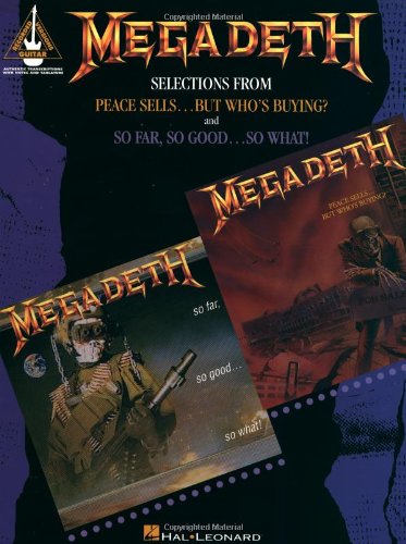 Imagen de archivo de MEGADETH - SELECTIONS FROM PEACE a la venta por BennettBooksLtd