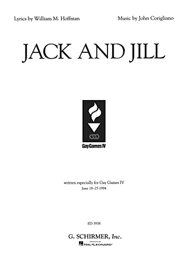 Imagen de archivo de Jack and Jill: Voice and Piano a la venta por Ergodebooks